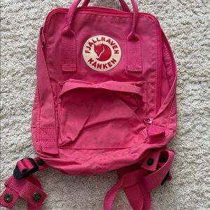 Fjallraven Kanken Kids Backpack - Bright Pink